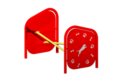 obstáculo de salto para perros