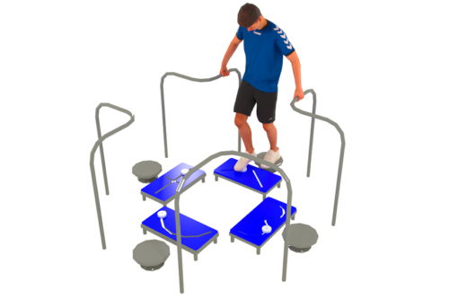 máquina de rehabilitación para exteriores