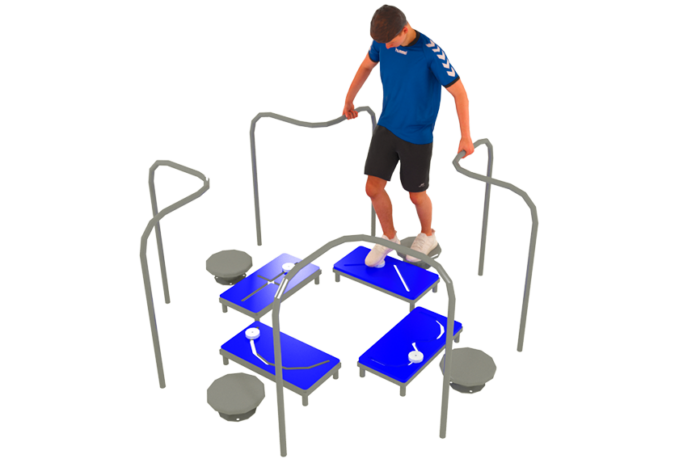 máquina de rehabilitación para exteriores