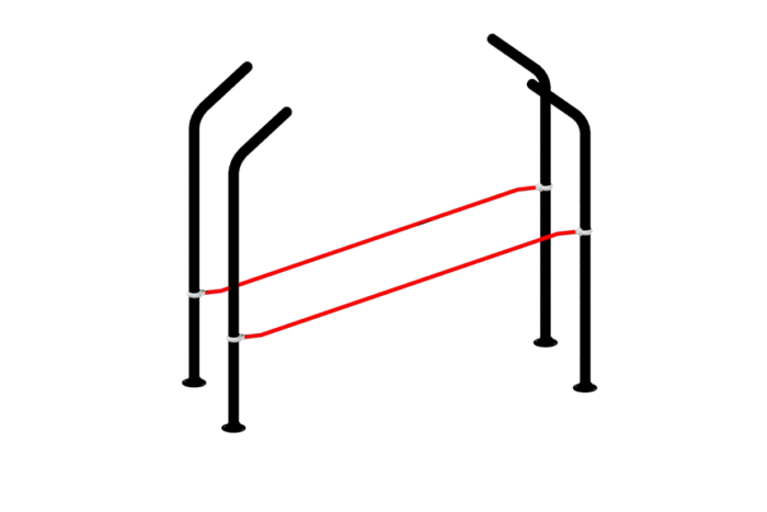 barras paralelas