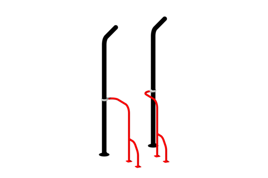 R7426 Barras Paralelas Calistenia 2 a 2 – Parc