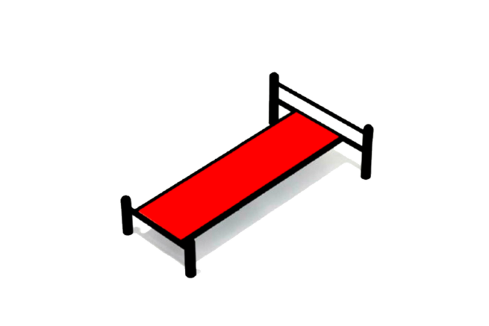 banco para abdominales horizontal