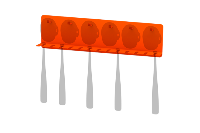 organizador de cascos
