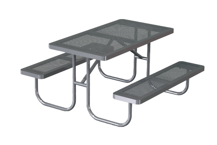 mesa tipo picnic
