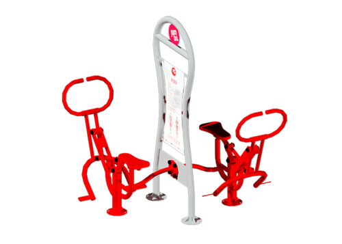 aparato para gimnasio exterior