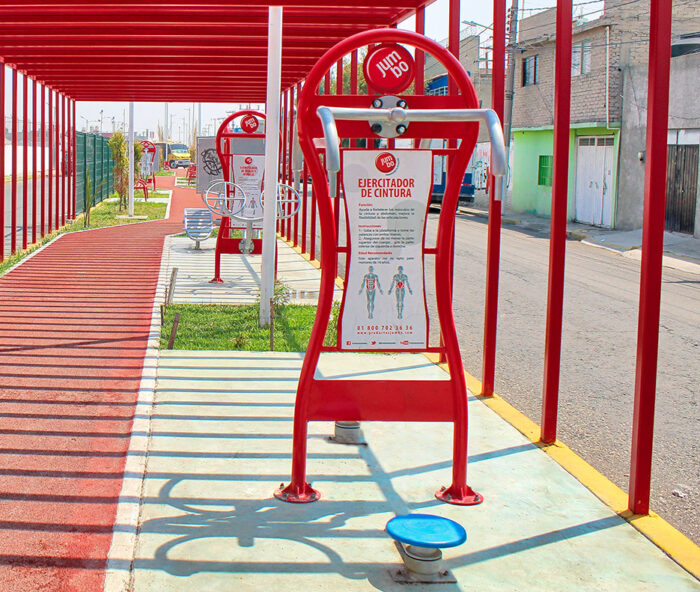 ejercitador de cintura para exterior