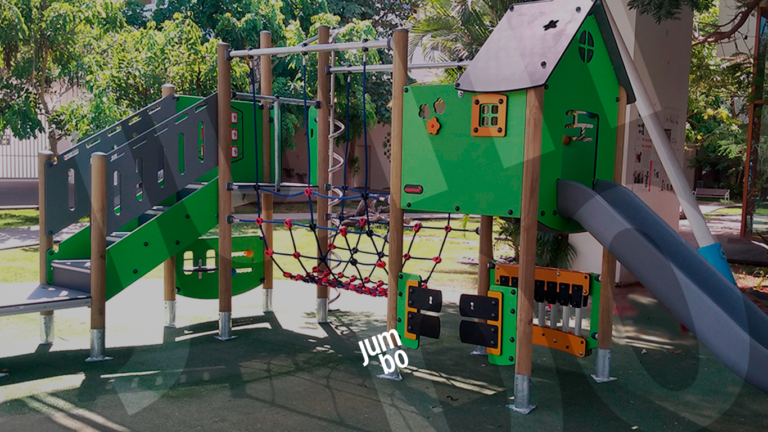 Los juegos recreativos independientes, una propuesta de valor de Kompan.