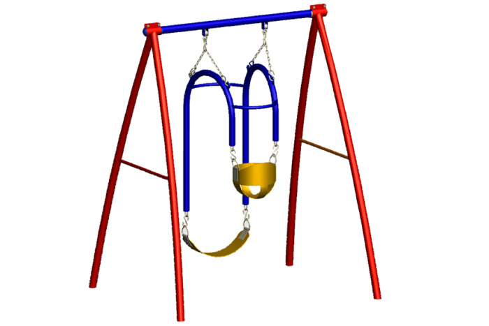 columpio para adulto y niño