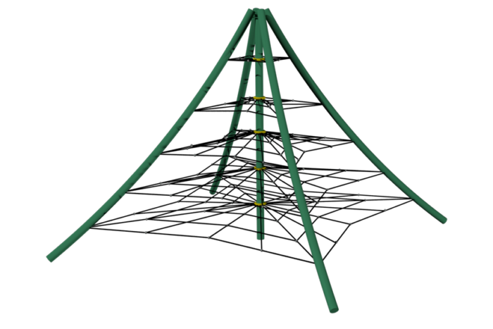 juego en forma de piramide para escalar