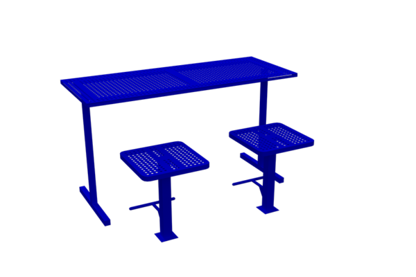 mesa con dos asientos