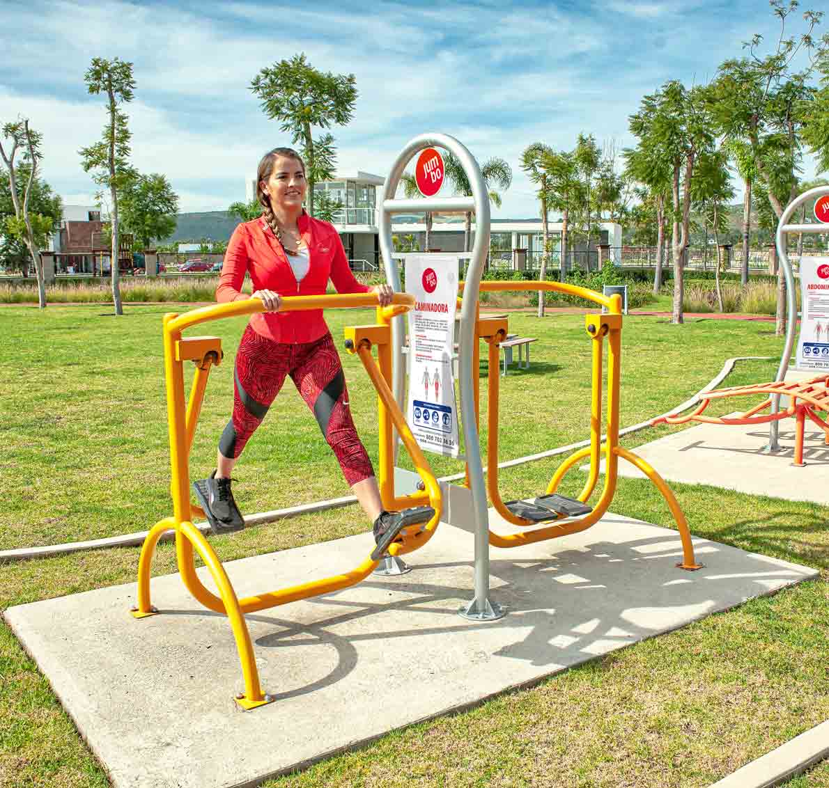 maquinas de ejercicio al aire libre