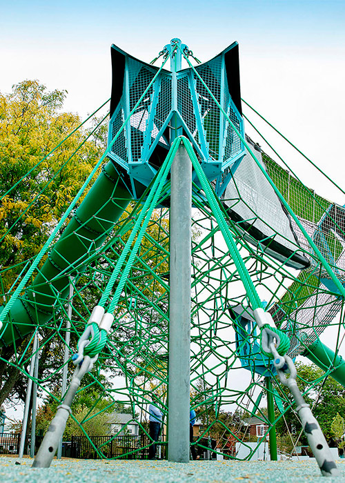 juegos para parques gigantes con cuerdas