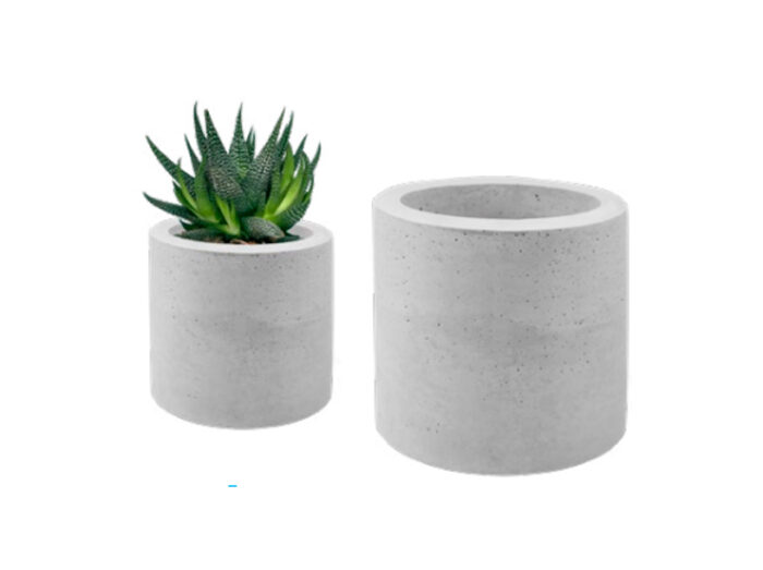 maceta de concreto