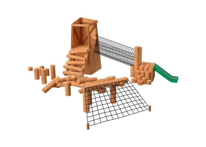 juego infantil de madera