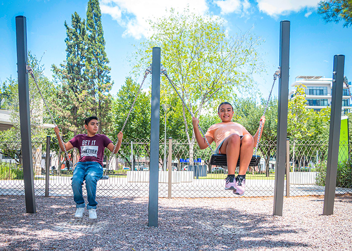columpios para parques