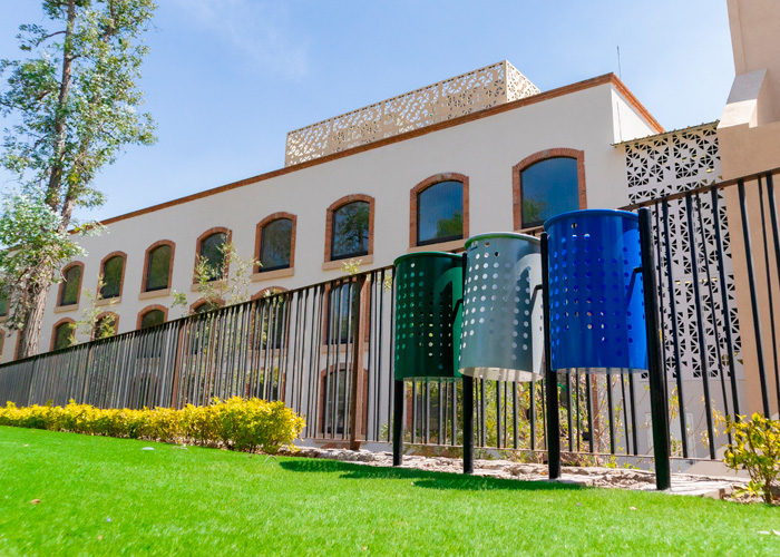 productos jumbo botes basura parque para hotel holiday inn mexico