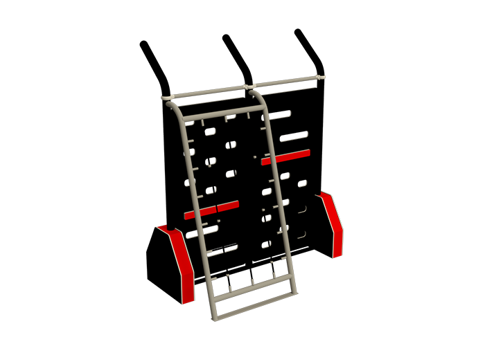 Pared militar de productos jumbo