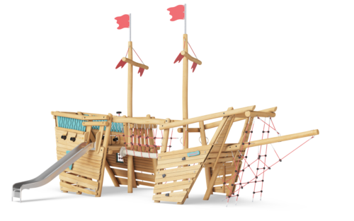 Barco explorador mediano