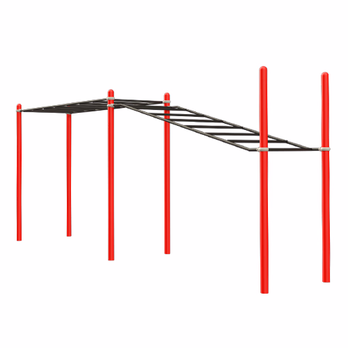 Ejercitador Pasamanos Y 6 Postes