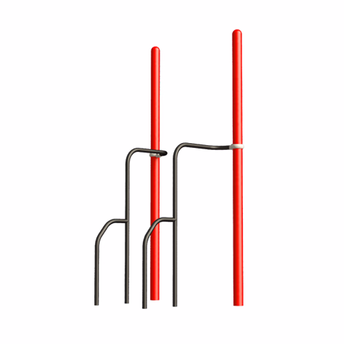 EJERCITADOR BARRAS PARALELAS Y 2 POSTES